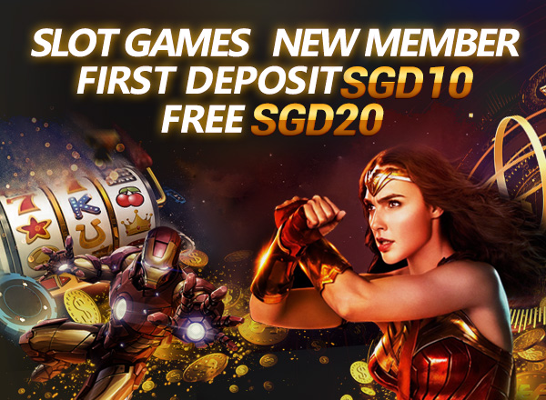Slot Games New Member First Deposit SGD10 Free SGD20