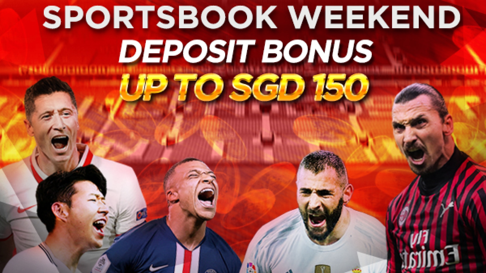 Sportsbook Weekend Deposit Bonus Up to SGD 150